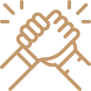 Contractors on the same climb icon